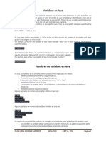 Variables en Java-1