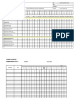 Form Checklist PT Koei Tools