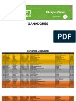 Ganadores Liga LIMATEJ 2023