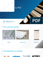 PCI Membranes - Wastewater MBR and Polishing