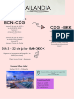 Tailandia: BCN-CDG CDG - BKK