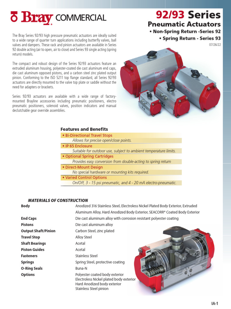series-92-93-actuators-technical-brochure | PDF