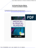 Test Bank Medical Surgical Nursing Making Connections To Practice 2nd Edition Hoffman Sullivan