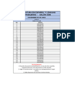 Listado PRUEBAS ESPECIFICAS PARA PUBLICAR