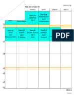 Emploi Du Temps PCEM1 G4 S5