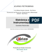 Amostra Petrobras Tecnico Eletrica Eletronica Digital Analogica Instrumentacao