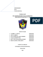 Makalah Sel Kompartemen Spektorofotometri