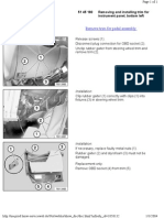 Remove Trim For Pedal Assembly.: 51 45 180 Removing and Installing Trim For Instrument Panel, Bottom Left