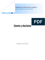 Programa de Estudios Sociales y Desarrollo (2012) Encuesta Revela Tendencias Electorales de Jóvenes de Todo El País