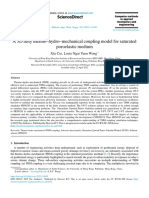 A 3D Fully Thermo-Hydro-Mechanical Coupling Model For Saturated Poroelastic Medium