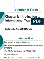 Chapter 1-Introduction To Int Trade