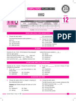 Ieo Sample Paper Class-12