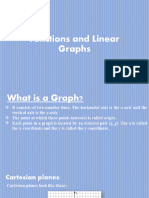 Functions and Linear Graphs