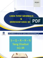 PKBJJ2023 Cara Tepat Membaca Merekam Hasil Baca