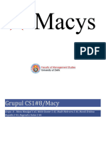 Analiza strategiei-MACY Inc