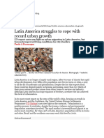 ESP 494 - Latin American Urban Growth - The Guardian