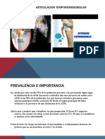 Patologias de La Articulación Temporomandibular