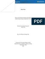 Estructura de Un Plan de Negocio - Trabajo Final.