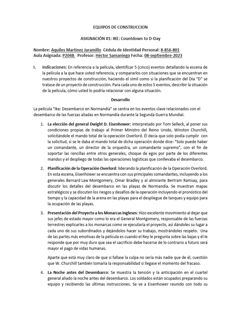 Asignacion i ike countdown to d day pdf dwight d eisenhower