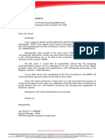 RFA Letter To Pag-Ibig