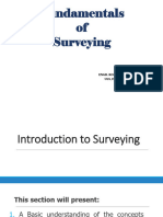 Fundamentals of Surveying Module 1 Prelim