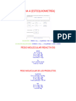 Ficha 4 (Estequiometria)