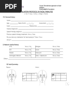 Facial Paralysis Evaluation Protocol