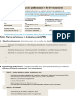 PLAN - Plan de Performance Et de Développement (PDP)