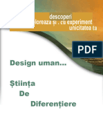 Designul Uman Știința Diferențierii