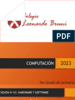 Sesion N°03 PRESENTACION 5to PRIMARIA BRUNI 2023