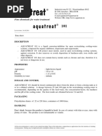 LIQUIDEWT Cooling Water Treatment Guide | PDF | Corrosion | Water