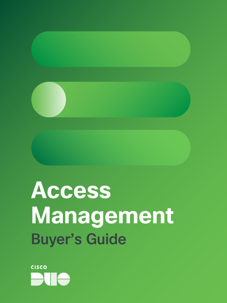 Access Management for Zero Trust Security | PDF | Security | Computer ...