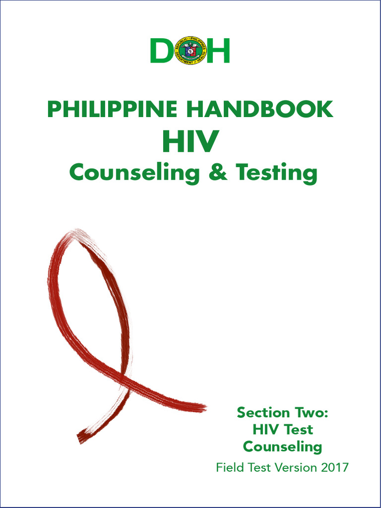 Philippine Handbook HIV Counseling Testing Handbook Section Two | PDF ...