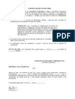 Seg. Amostra de Certificado - Fechamento RCBC