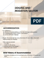 Lodging and Accomodation Sector