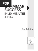 GRAMMAR SUCCESS in 20 Minutes a Day 2nd Ed (Teachers Room, Grammar)