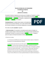 Plantilla de Acuerdo de Adquisición de Derechos