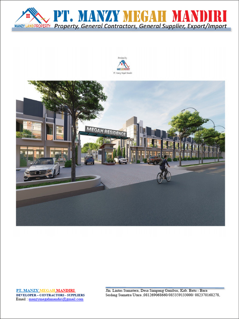 Data Perumahan Megah Residensce | PDF