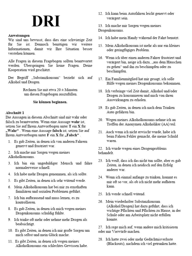 Dri - English - 113 Fahrerrisikoinventur | PDF