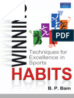Winning Habits - Techniques For Excellence in Sports (B. P. Bam)