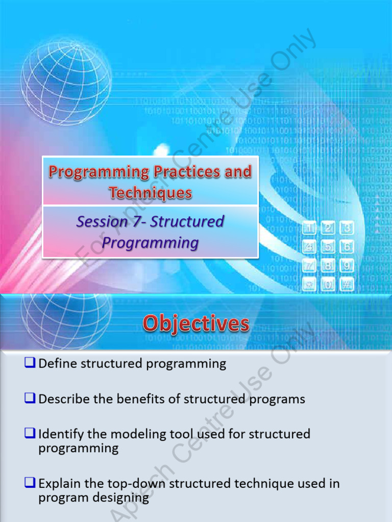 PPT-Session 7 | PDF | Computer Programming | Programming