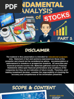 Lesson 2 - Fundamental Analysis of Stocks - Part 1