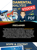 Lesson 2 - Fundamental Analysis of Stocks - Part 1