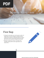 Academic Writing Guide