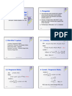 Sifat-Sifat Transformasi Laplace