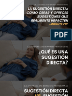 Diapositiva - Secretos de La Sugestion Directa