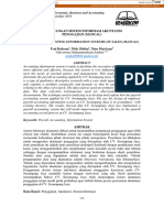 Perancangan Sistem Informasi Akuntansi Penggajian (Manual) : COSTING:Journal of Economic, Business and Accounting