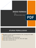 Pertemuan 1 Sediaan Radiofarmaka