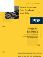 Industri Batu Batako Di Kota Palu