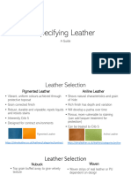 Specifying Leather Guide